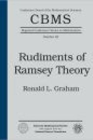 Cover of Rudiments of Ramsey Theory