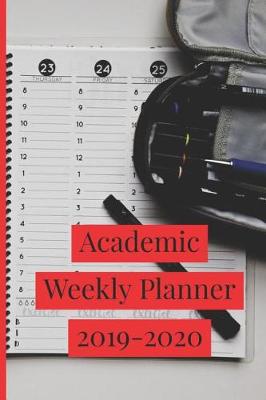 Book cover for Academic Weekly Planner