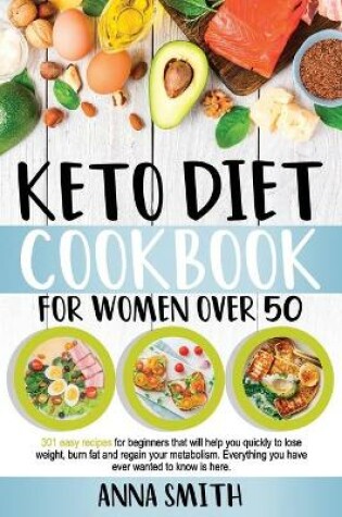 Cover of Keto Diet Cookbook for Women Over 50