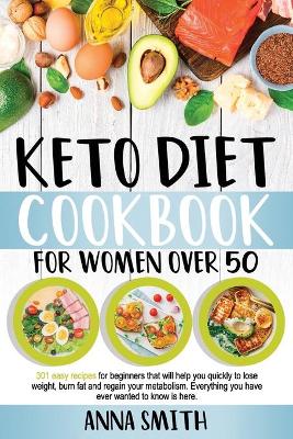 Book cover for Keto Diet Cookbook for Women Over 50