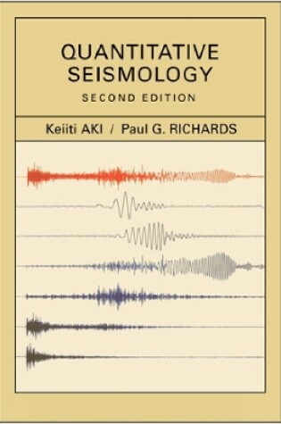Cover of Quantitative Seismology, 2nd edition