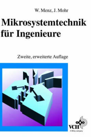 Cover of Mikrosystemtechnik Fur Ingenieure