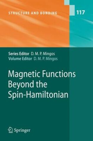 Cover of Magnetic Functions Beyond the Spinhamiltonian