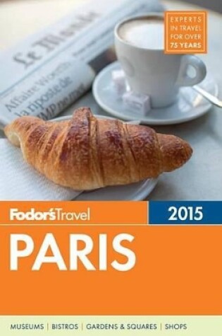 Cover of Fodor's Paris 2015