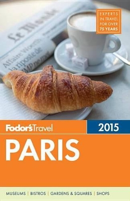 Book cover for Fodor's Paris 2015