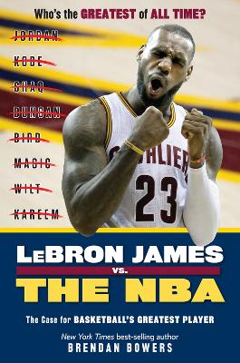 Book cover for LeBron James vs. the NBA