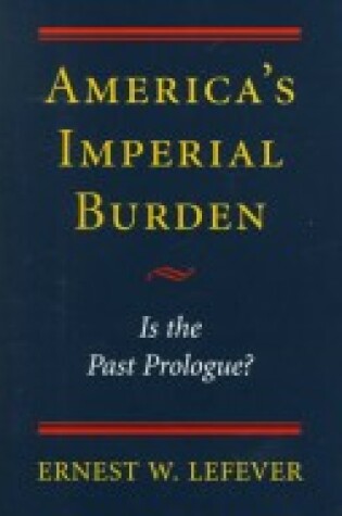 Cover of America's Imperial Burden