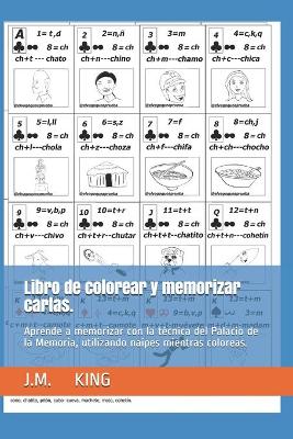 Cover of Libro de colorear y memorizar cartas.