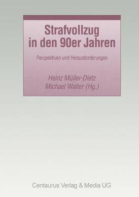 Cover of Strafvollzug in den 90er Jahren