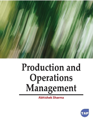 Book cover for Production and Operations Management