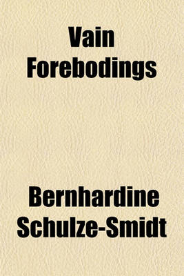 Book cover for Vain Forebodings