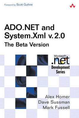 Book cover for ADO.NET and System.Xml v. 2.0--The Beta Version