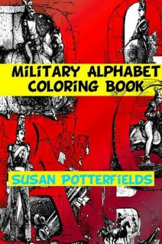 Cover of Military Alphabet Coloring Book