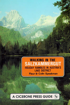 Book cover for Walking in the Salzkammergut