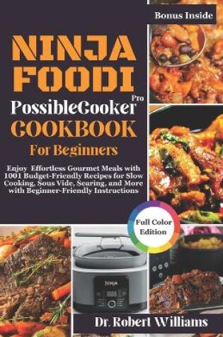 Cover of Ninja Foodi PossibleCooker Pro Cookbook for Beginners