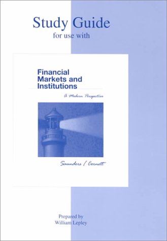 Book cover for Financial Market and Institutions