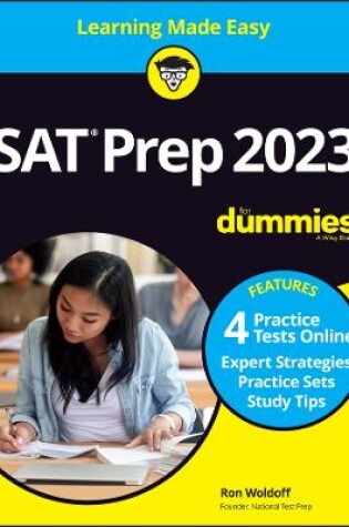Cover of SAT Prep 2023 For Dummies with Online Practice