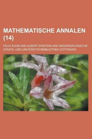Cover of Mathematische Annalen (14 )