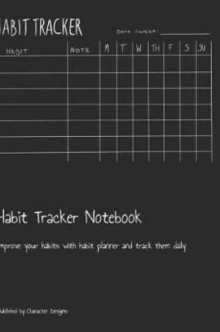 Cover of Habit Tracker Notebook