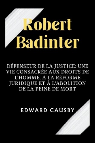 Cover of Robert Badinter
