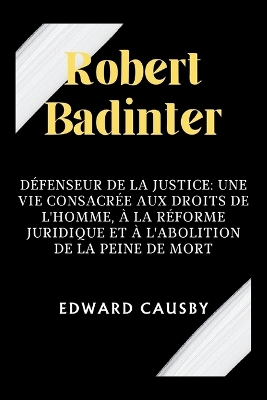 Book cover for Robert Badinter