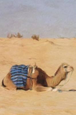 Book cover for Camel Taking A Break - Lined Notebook with Margins