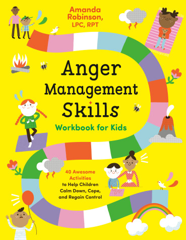 Book cover for Anger Management Skills Workbook for Kids