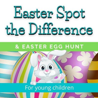 Book cover for Easter Spot the Difference & Easter Egg Hunt