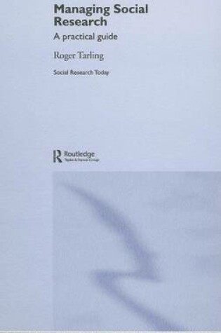 Cover of Managing Social Research: A Practical Guide
