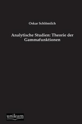 Cover of Analytische Studien