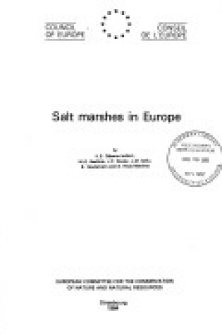 Cover of Salt Marshes in Europe