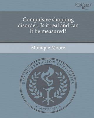 Book cover for Compulsive Shopping Disorder