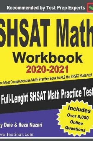 Cover of SHSAT Math Workbook 2020-2021