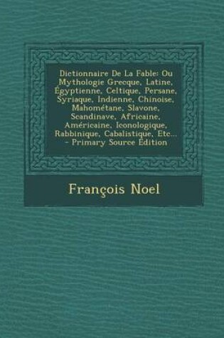 Cover of Dictionnaire de La Fable