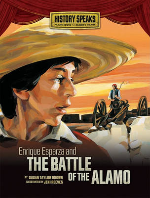 Book cover for Enrique Esparza and the Battle of the Alamo