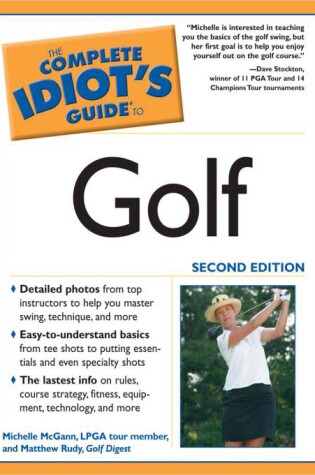 Cover of The Complete Idiot's Guide to Golf, 2nd Edition