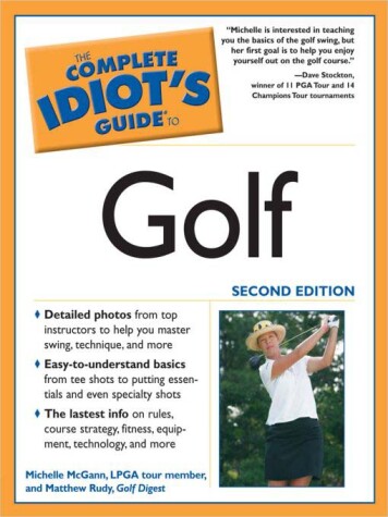 Book cover for The Complete Idiot's Guide to Golf, 2nd Edition