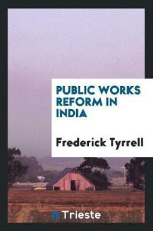 Cover of Public Works Reform in India