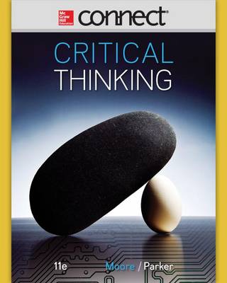 Book cover for Connect Critical Thinking 1s W/ Learnsmart Access Card for Moore/Parker