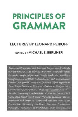 Book cover for Principles of Grammar