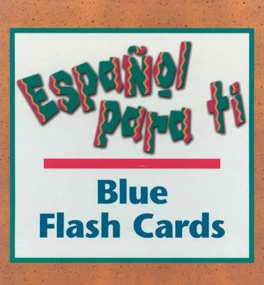 Book cover for Español para ti Level 5, Blue Flash Cards