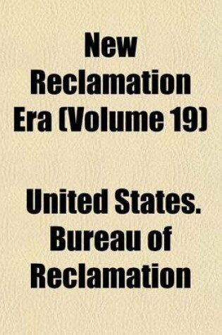 Cover of New Reclamation Era (Volume 19)