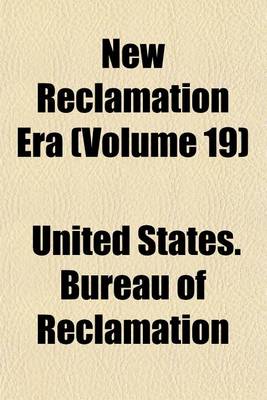 Book cover for New Reclamation Era (Volume 19)