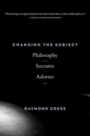 Cover of Changing the Subject