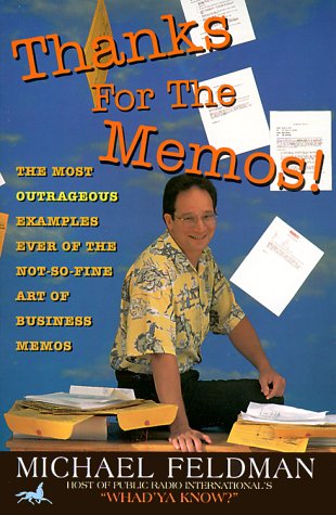 Book cover for Thanks for the Memos!