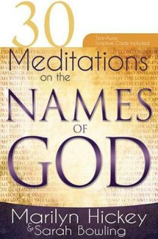 Cover of 30 Meditations on the Names of God