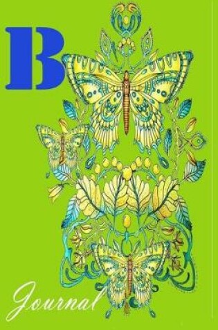 Cover of B Journal ( Notebook, Diary, Size 5.5 x 8.5 inch )