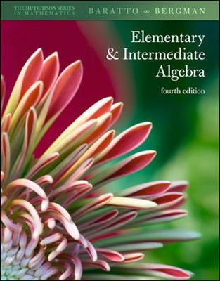 Book cover for Hutchison's Elementary and Intermediate Algebra