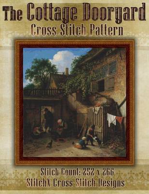 Book cover for The Cottage Dooryard Cross Stitch Pattern