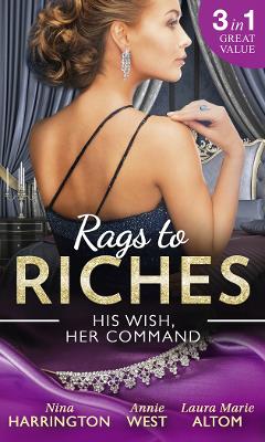 Book cover for Rags To Riches: His Wish, Her Command